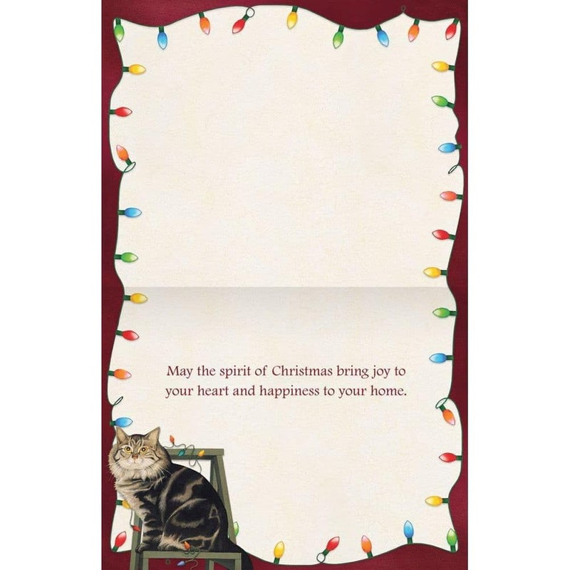 Lang, Stringing Lights Boxed Christmas Cards by Lowell Herrero - Image 2